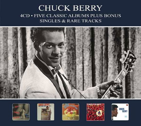 Five Classic Albums Plus Bonus Singles & Rare Tracks - Chuck Berry - Music - REEL TO REEL - 5036408198822 - April 20, 2018