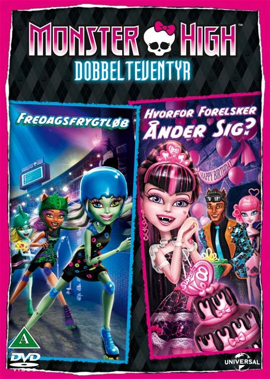 Monster High: Double Feature Dvd - Monster High - Film - Universal - 5050582931822 - 23. april 2013