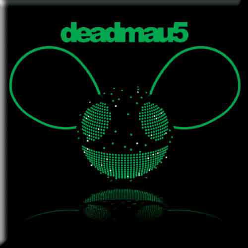 Deadmau5 Fridge Magnet: Green Head - Deadmau5 - Merchandise - Live Nation - 162199 - 5055295331822 - October 17, 2014