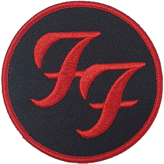 Foo Fighters Standard Woven Patch: Circle Logo - Foo Fighters - Fanituote -  - 5056368603822 - 