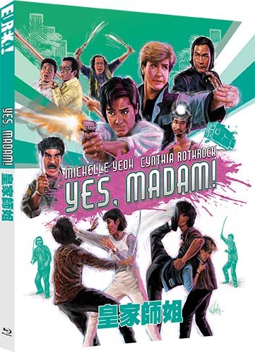 Cover for Corey Yuen · Yes Madam (Aka Police Assassins) (Blu-ray) [Special edition] (2022)