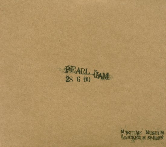Cover for Pearl Jam · Pearl Jam-06/28 Stockholm Sweden (CD) (2017)