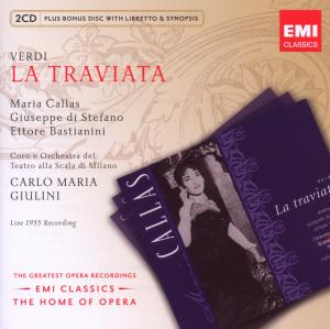 Verdi/La Traviata - Scala Di Milano Or/giulini - Musik - WARNER CLASSICS - 5099996685822 - 19. oktober 2009