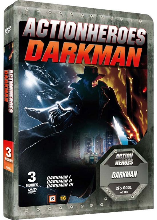 Cover for Darkman: Action Heroes (DVD) [Steelbook edition] (2021)