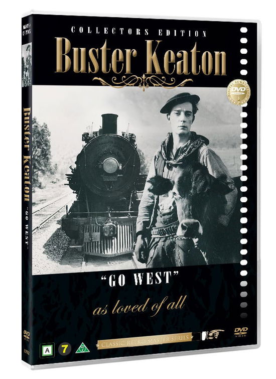 Cover for Buster Keaton, Go West (DVD) [Remastered edition] (2023)