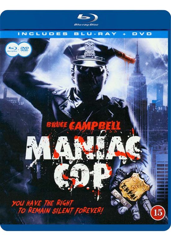Cover for William Lustig · Maniac Cop (Blu-ray/DVD) (2007)