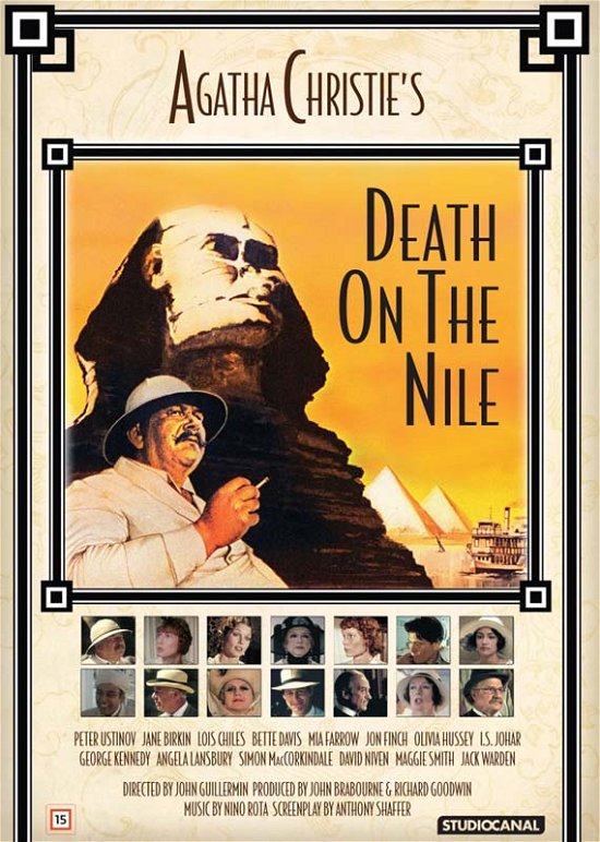 Cover for Death on Nile (DVD) (2019)