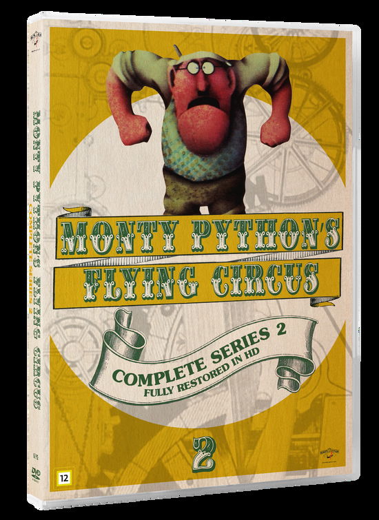 Cover for Monthy Python Flying Circus S.2 (DVD) (2023)