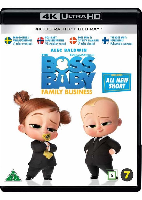 Cover for Boss Baby · Boss Baby: Family Business (4K Ultra HD) (2022)