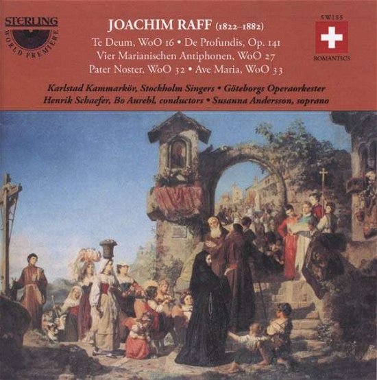 Cover for Raff / Kammarkor / Stockholm Singers / Schaefer · Te Deum / De Profundis (CD) (2013)