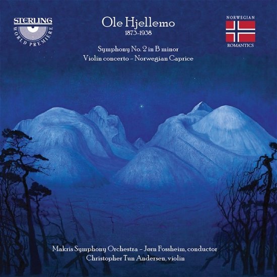 Cover for Makris Symphony Orchestra / Jorn Fossheim / Christopher Tun Andersen · Ole Hjellemo: Orchestral Works (CD) (2023)