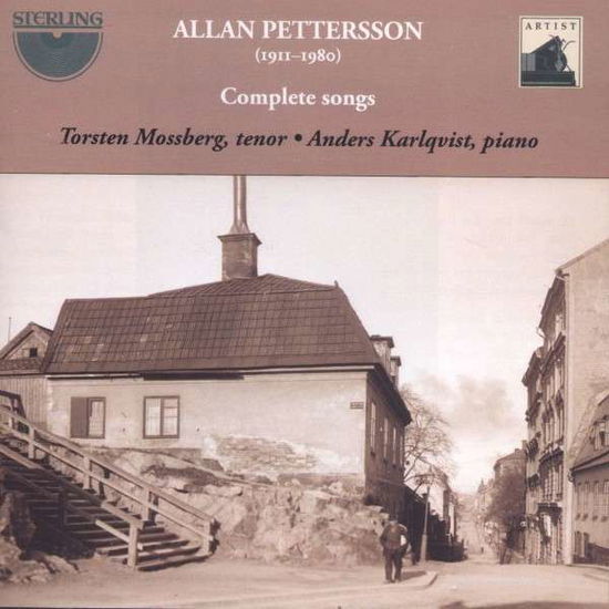 Cover for Pettersson / Mossberg / Karlqvist · Complete Songs (1911-1980) (CD) (2012)