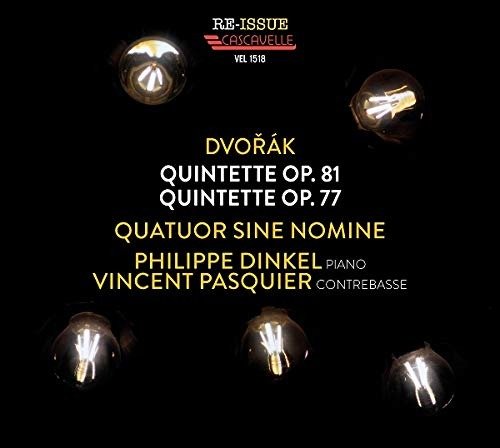 Cover for Antonin Dvorak · Quintette Op. 81 &amp; Quintette Op. 77 (CD) (2020)