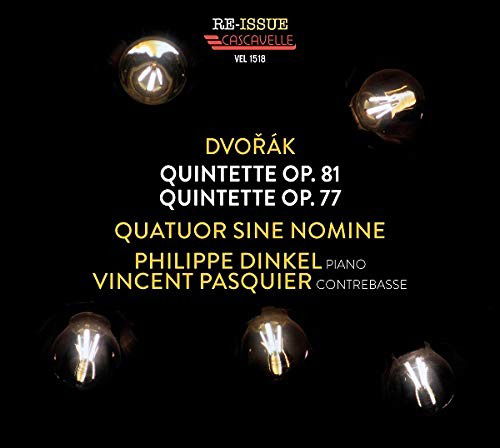 Quintette Op. 81 & Quintette Op. 77 - Antonin Dvorak - Musik - VDE GALLO - 7619918151822 - 30 oktober 2020