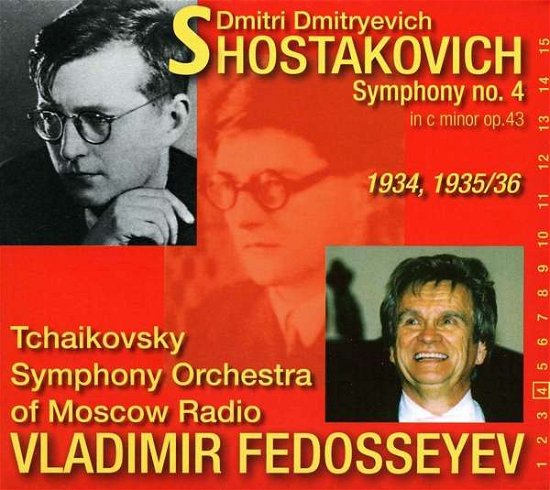 Cover for Shostakovish / Fedosseyev · Symphony 4 (CD) (2017)