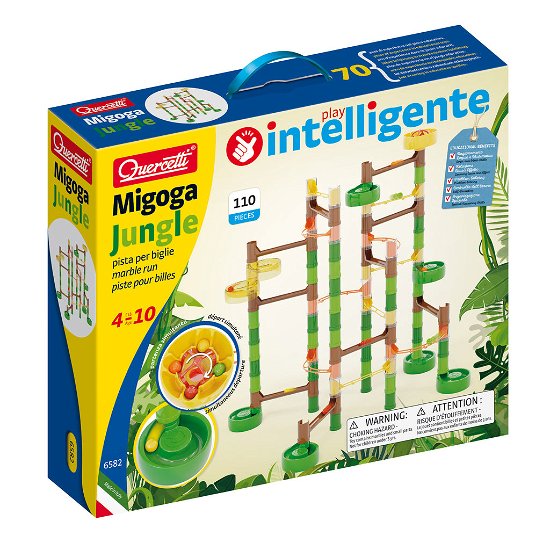 Cover for Quercetti · Quercetti Knikkerbaan Migoga Jungle 110dlg. (Spielzeug)