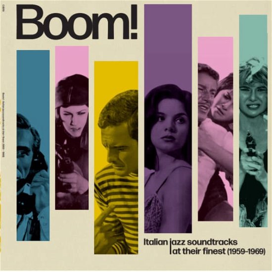 Cover for Boom! Italian Jazz Soundtracks At Their Finest (1959-1969) (LP) (2022)