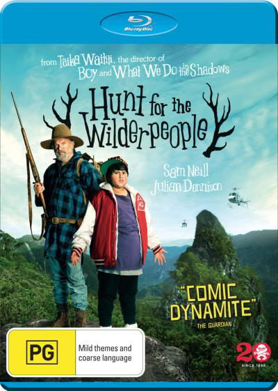 Cover for Hunt for the Wilderpeople (Blu-Ray) (2016)