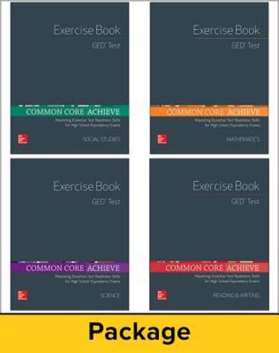 Cover for Contemporary · Common Core Achieve, GED Exercise Book 5 Copy Set (Paperback Book) (2014)