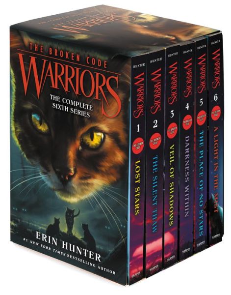 Warriors: The Broken Code Box Set: Volumes 1 to 6 - Warriors: The Broken Code - Erin Hunter - Livros - HarperCollins Publishers Inc - 9780062945822 - 19 de janeiro de 2023