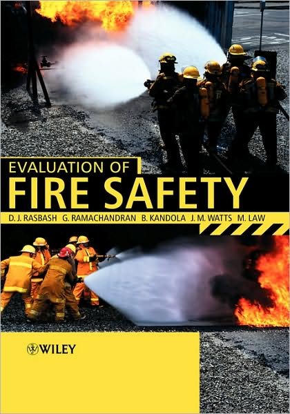 Cover for Rasbash, D. (formerly of Edinburgh University, UK) · Evaluation of Fire Safety (Innbunden bok) (2004)