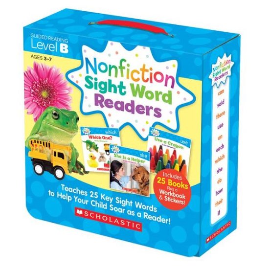 Cover for Liza Charlesworth · Nonfiction Sight Word Readers: Guided Reading Level B (Parent Pack): Teaches 25 Key Sight Words to Help Your Child Soar as a Reader! (Paperback Bog) (2015)
