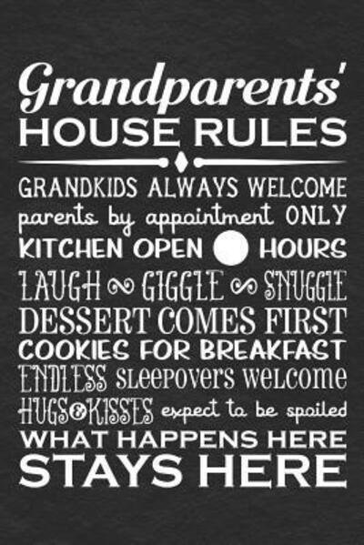 Cover for Dp Productions · Grandparents House Rules (Paperback Bog) (2019)