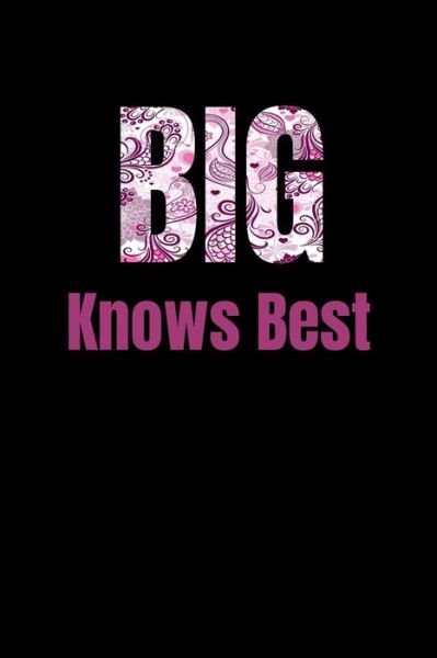Cover for Greek and Sorority Notebooks · Big Knows Best : Greek, Sorority Life (Paperback Book) (2019)