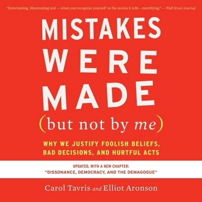 Cover for Elliot Aronson · Mistakes Were Made (But Not by Me) Third Edition (CD) (2020)