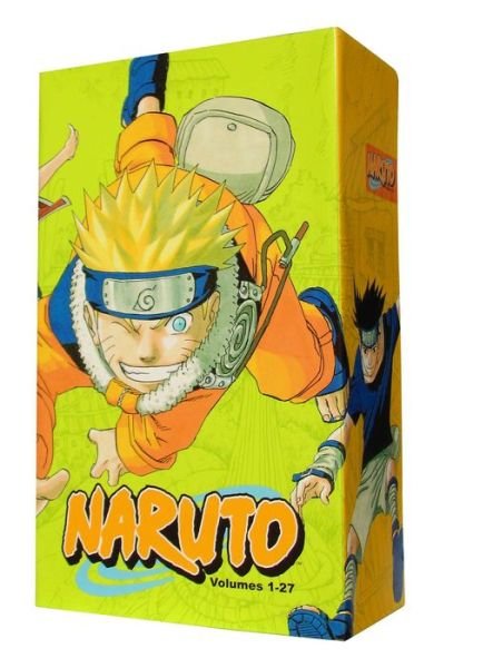 Cover for Masashi Kishimoto · Naruto Box Set 1: Volumes 1-27 with Premium - Naruto Box Sets (Pocketbok) (2015)