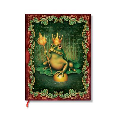 Cover for Paperblanks · The Brothers Grimm, Frog Prince (Fairy Tale Collection) Ultra Lined Hardback Journal (Elastic Band Closure) - Fairy Tale Collection (Hardcover Book) (2024)