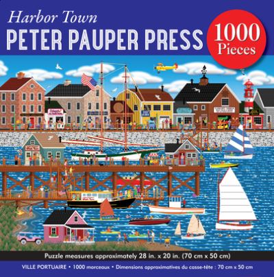 Cover for Peter Pauper Press Inc. · Harbor Town 1000 Piece Jigsaw Puzzle (N/A) (2022)