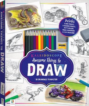 Kaleidoscope: Awesome Things to Draw - Kaleidoscope - Hinkler Pty Ltd - Livres - Hinkler Books - 9781488942822 - 1 août 2020