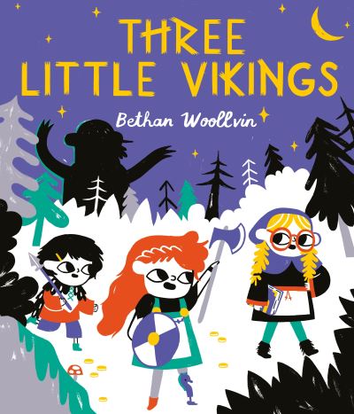 Cover for Bethan Woollvin · Three Little Vikings (Hardcover Book) (2021)