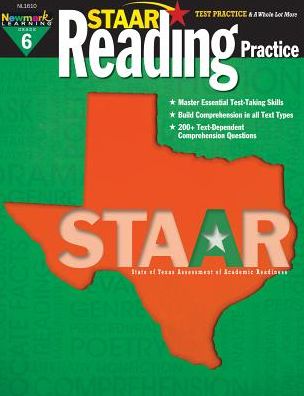 Cover for Newmark Learning · Staar Reading Practice Grade 6 Teacher Resource (Paperback Book) (2019)