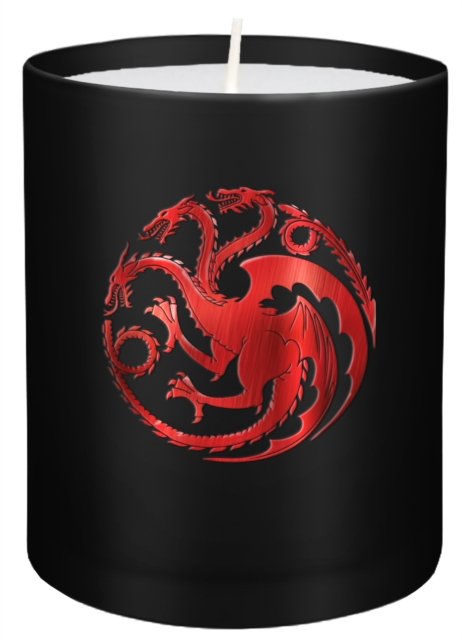 Game of Thrones: House Targaryen Large Glass Candle - Insight Editions - Books - Insight Editions - 9781682982822 - October 16, 2018