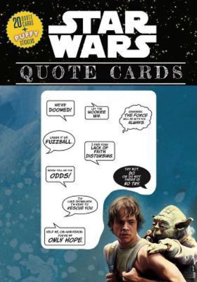 Cover for Editors of Thunder Bay Press · Star Wars Quote Cards (Paperback Book) (2019)