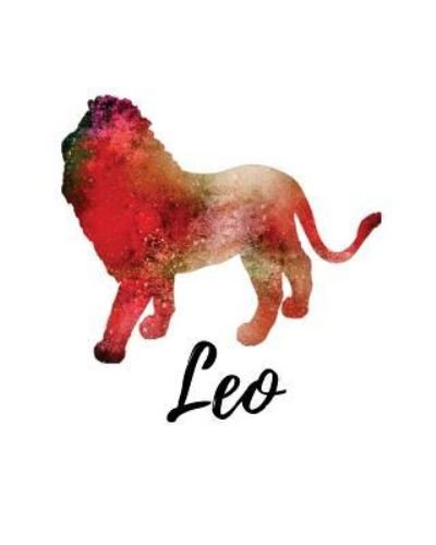 Leo - My Astrology Journals - Bøger - Createspace Independent Publishing Platf - 9781727689822 - 30. september 2018
