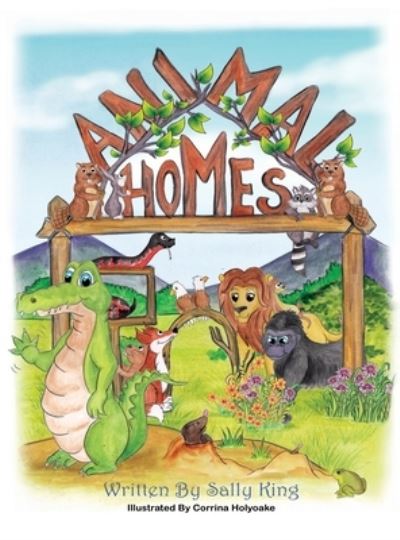 Cover for Sally King · Animal Homes - Reading in Rhyme (Hardcover Book) (2021)