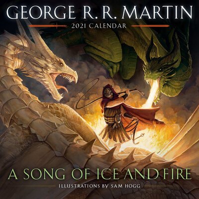 A Song of Ice and Fire 2021 Cale - Martin - Kirjat -  - 9781984817822 - tiistai 28. heinäkuuta 2020
