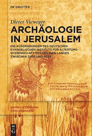 Cover for Dieter Vieweger · Archäologie in Jerusalem (Book) (2024)