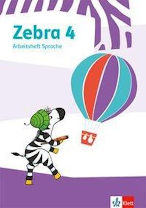 Cover for Klett Ernst /Schulbuch · Zebra 4. Arbeitsheft Sprache (Paperback Book) (2020)