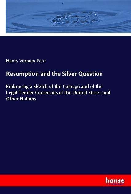 Cover for Poor · Resumption and the Silver Question (Bog)