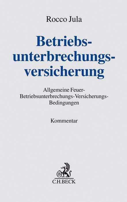 Cover for Jula · Betriebsunterbrechungsversicherung (Bog)