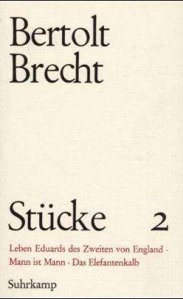 Cover for Bertolt Brecht · StÃ¼cke.02/2 Suhrkamp (Bok)