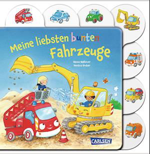 Meine liebsten bunten Fahrzeuge - Nanna Neßhöver - Bøger - Carlsen - 9783551172822 - 29. september 2022