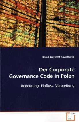 Cover for Kowalewski · Der Corporate Governance Cod (Bok)