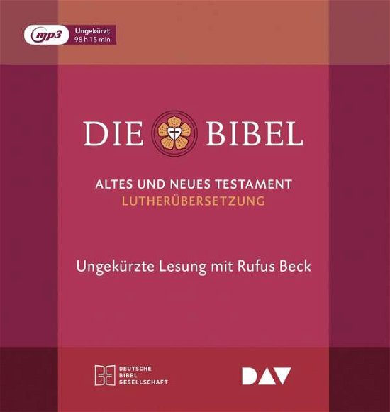 Die Bibel. Altes und Neues Tes -  - Musiikki - Der Audio Verlag - 9783742411822 - 