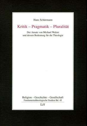 Cover for Schürmann · Kritik - Pragmatik - Pluralit (Book)