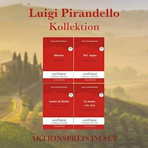 Cover for Luigi Pirandello · Luigi Pirandello Kollektion (Bücher + Audio-Online) - Lesemethode von Ilya Frank (Bok) (2022)